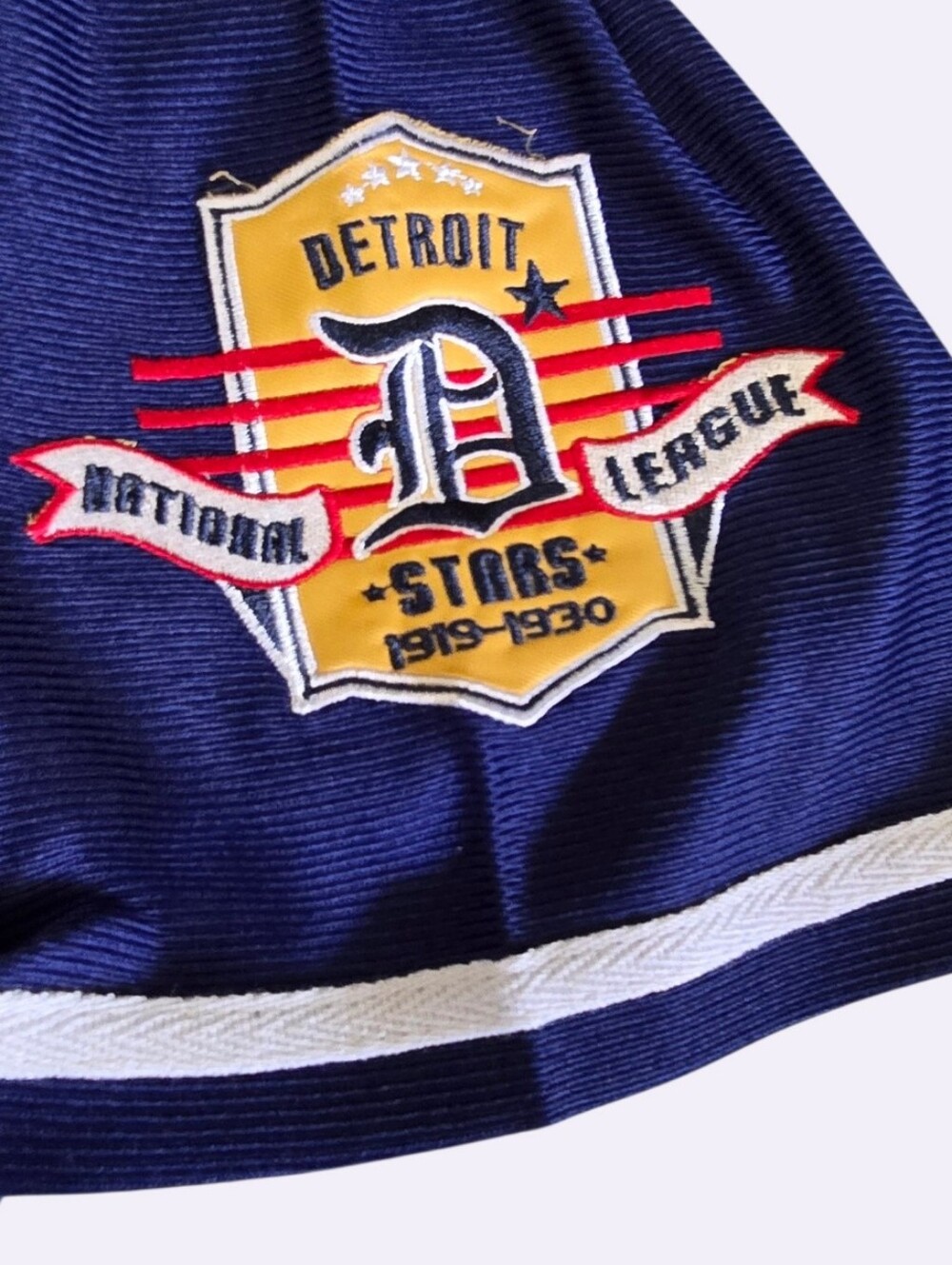 NWT Detroit Stars 24 Negro League Baseball Jersey  L Headgear Classics Large - Picture 5 of 10